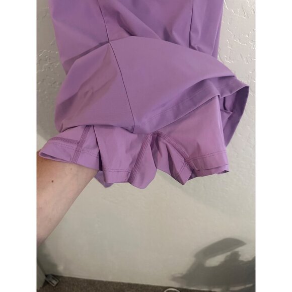 Outdoor Voices One Shoulder Lavender Athletic Workout Shorts Dress - Picture 9 of 11